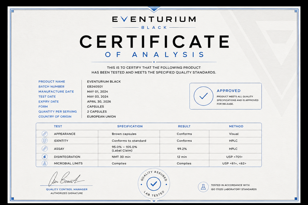 Eventurium Black - 30 Day Supply
